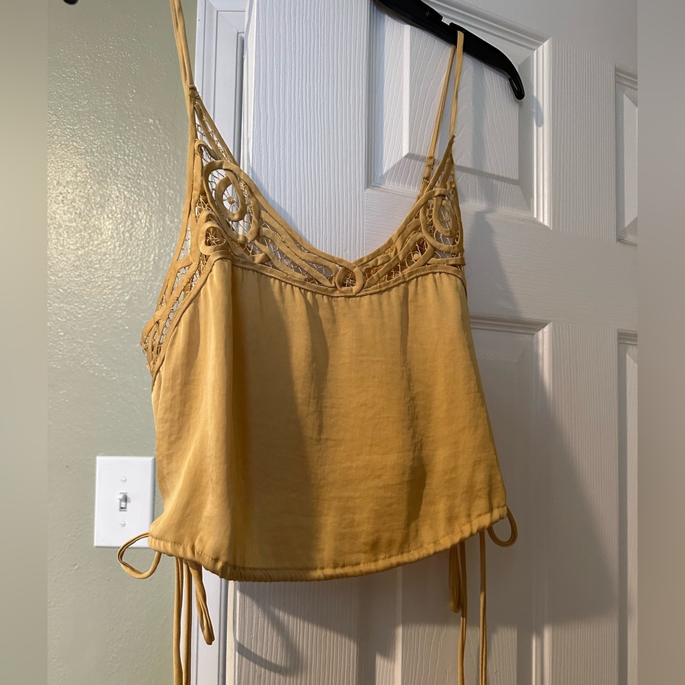 Intimately Free People Satin Crop Tank